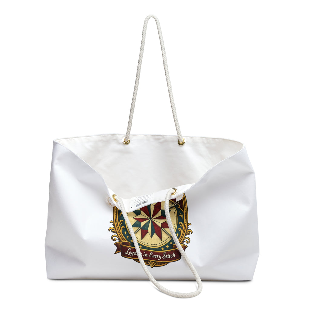 Lady of the Quilt weekender bag