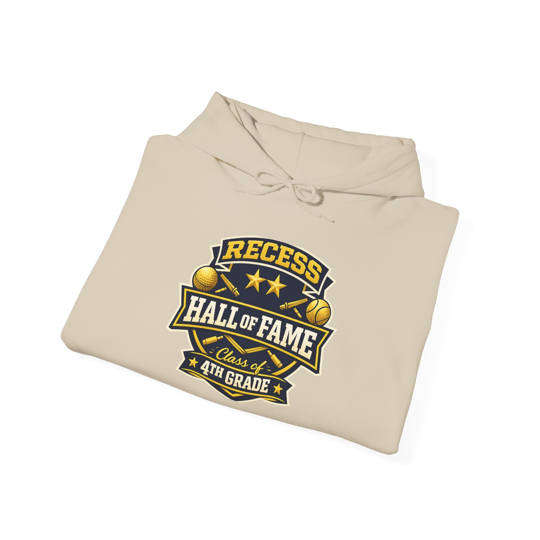 Recess Hall of Fame Hoodie -- Class of 4th Grade