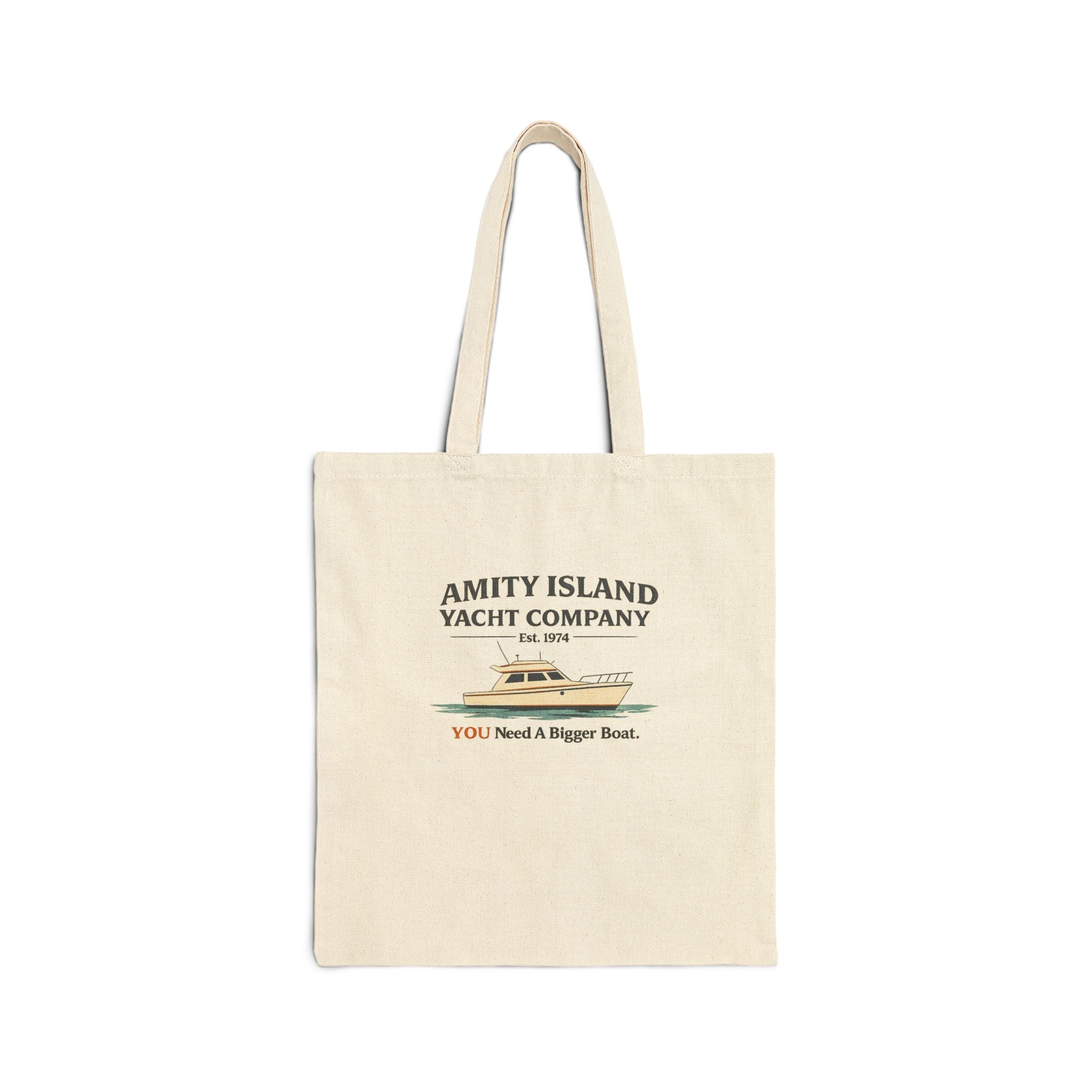 Amity Island Yacht Company Canvas Canvas Carry-All -- Vintage Literary Humor