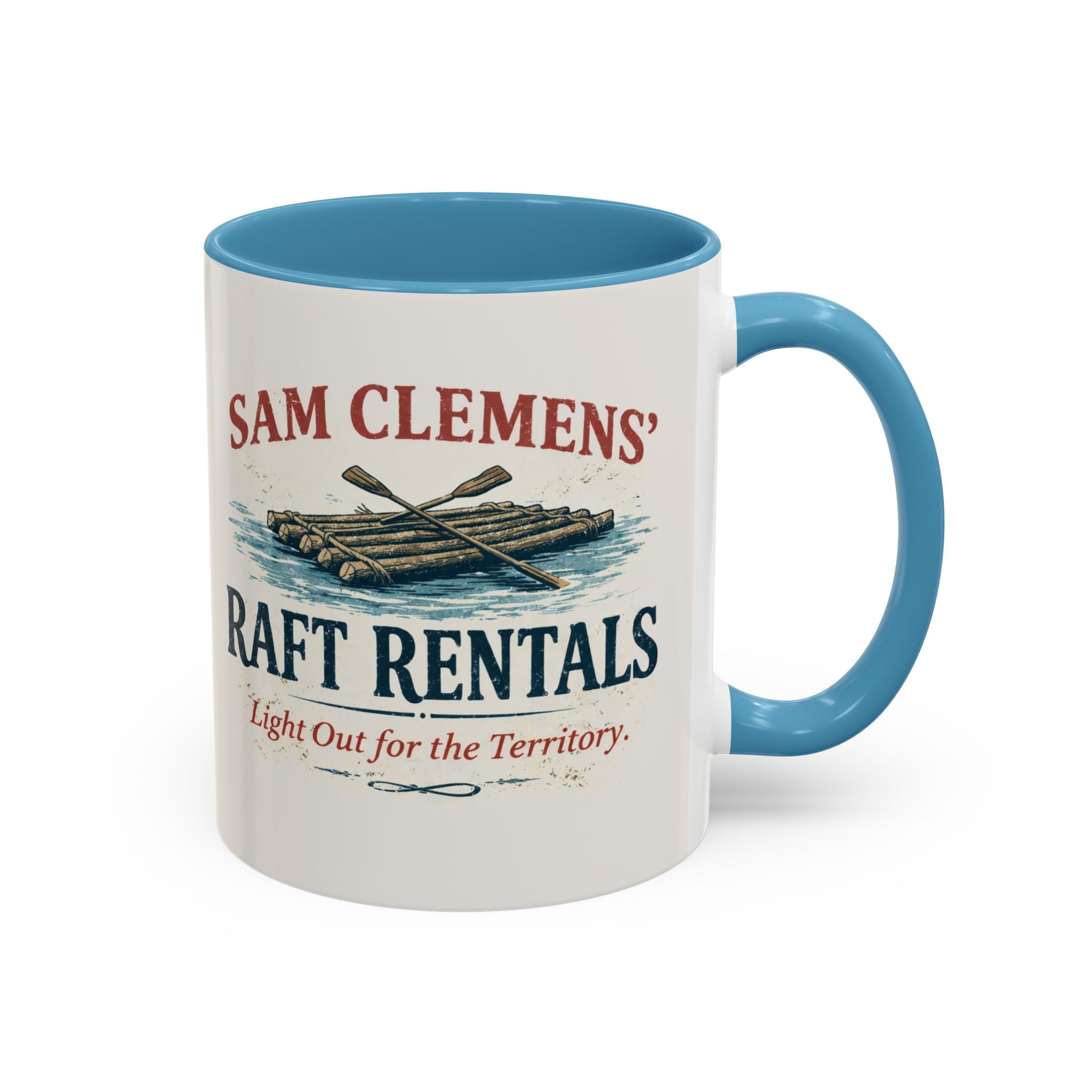 Sam Clemens' Raft Rental Mug