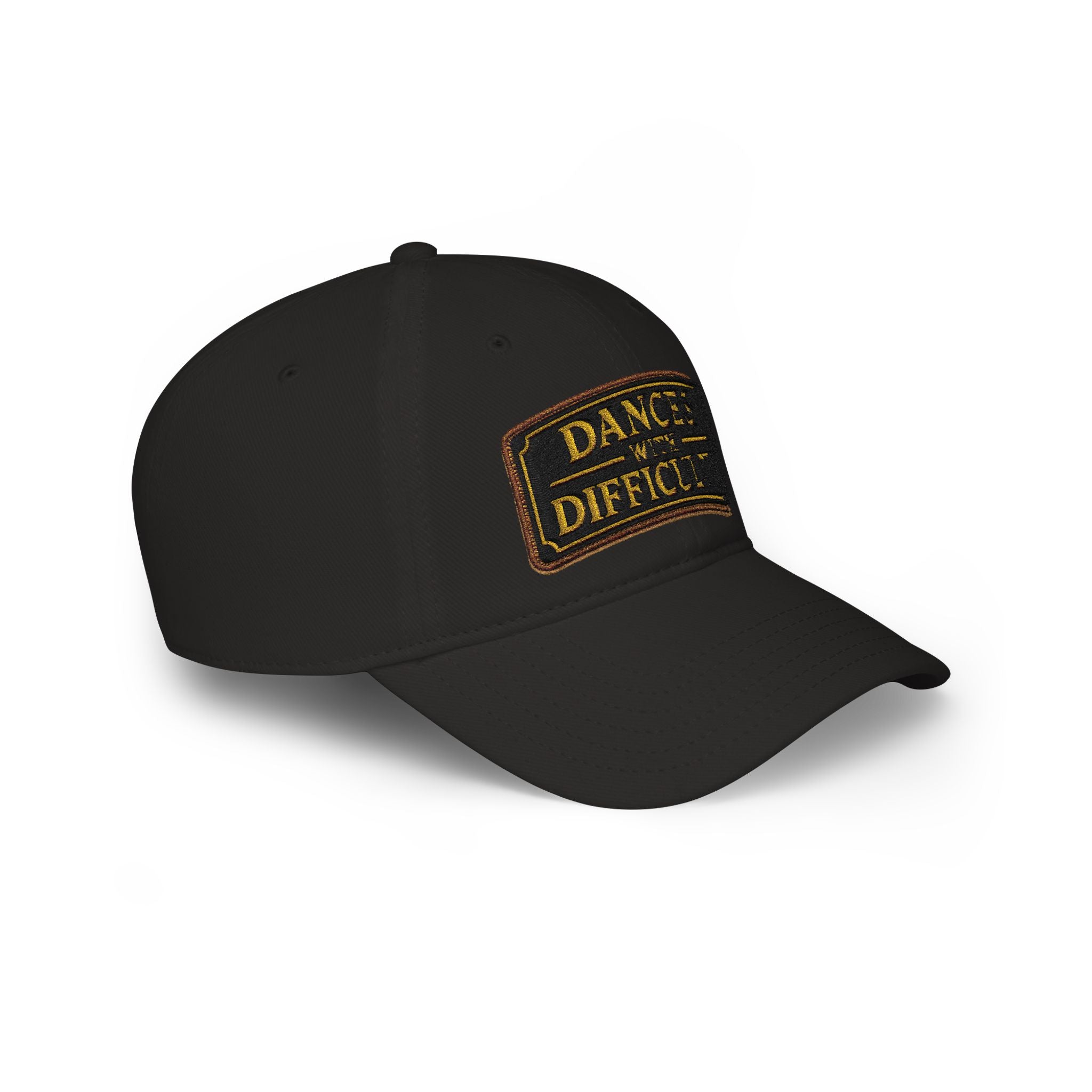 Dances With Difficulty™ Heritage Patch Hat -- A Celebrating Mediocrity Original from Bard & Beyond
