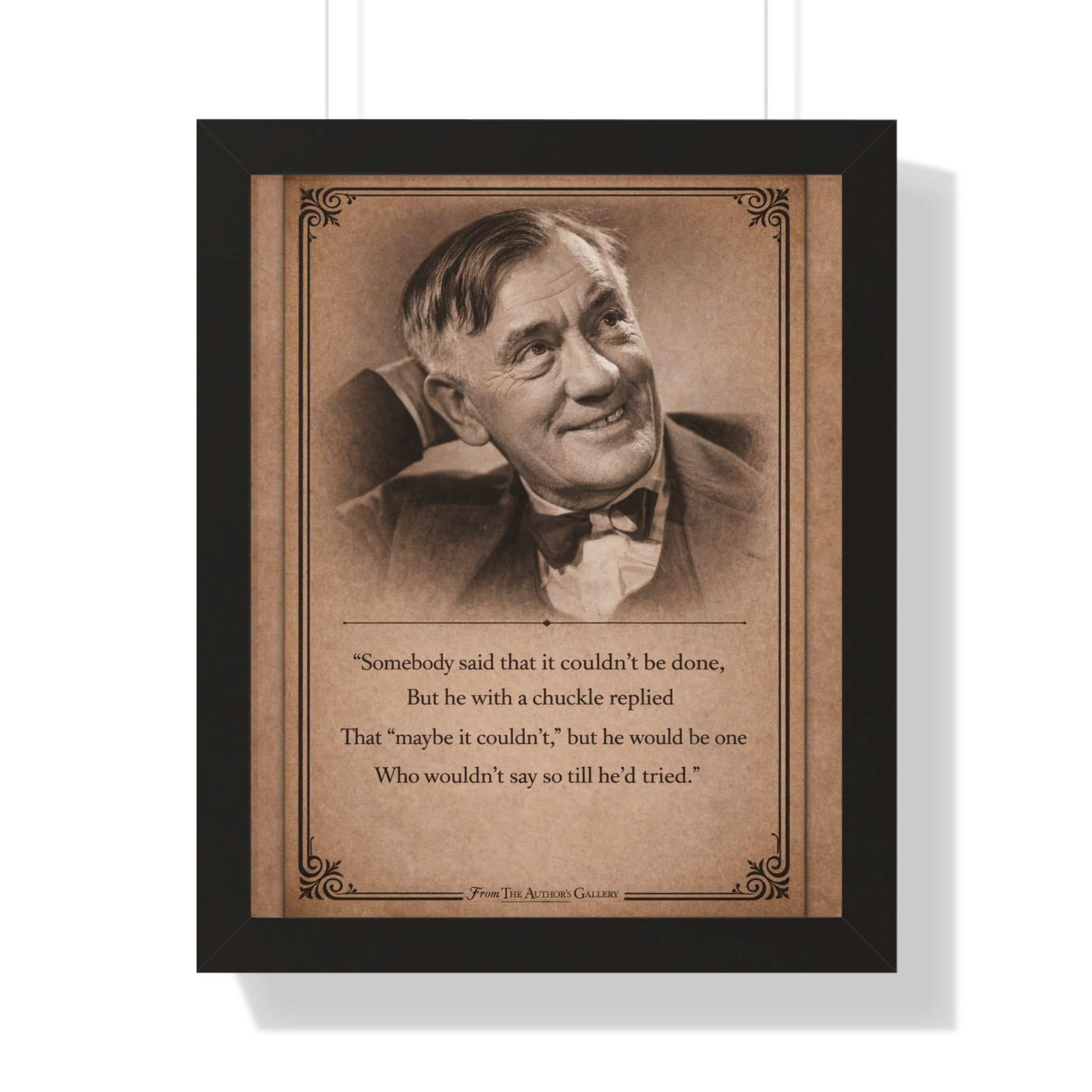 Guest -- Framed Vintage Literary Print -- The Author's Gallery
