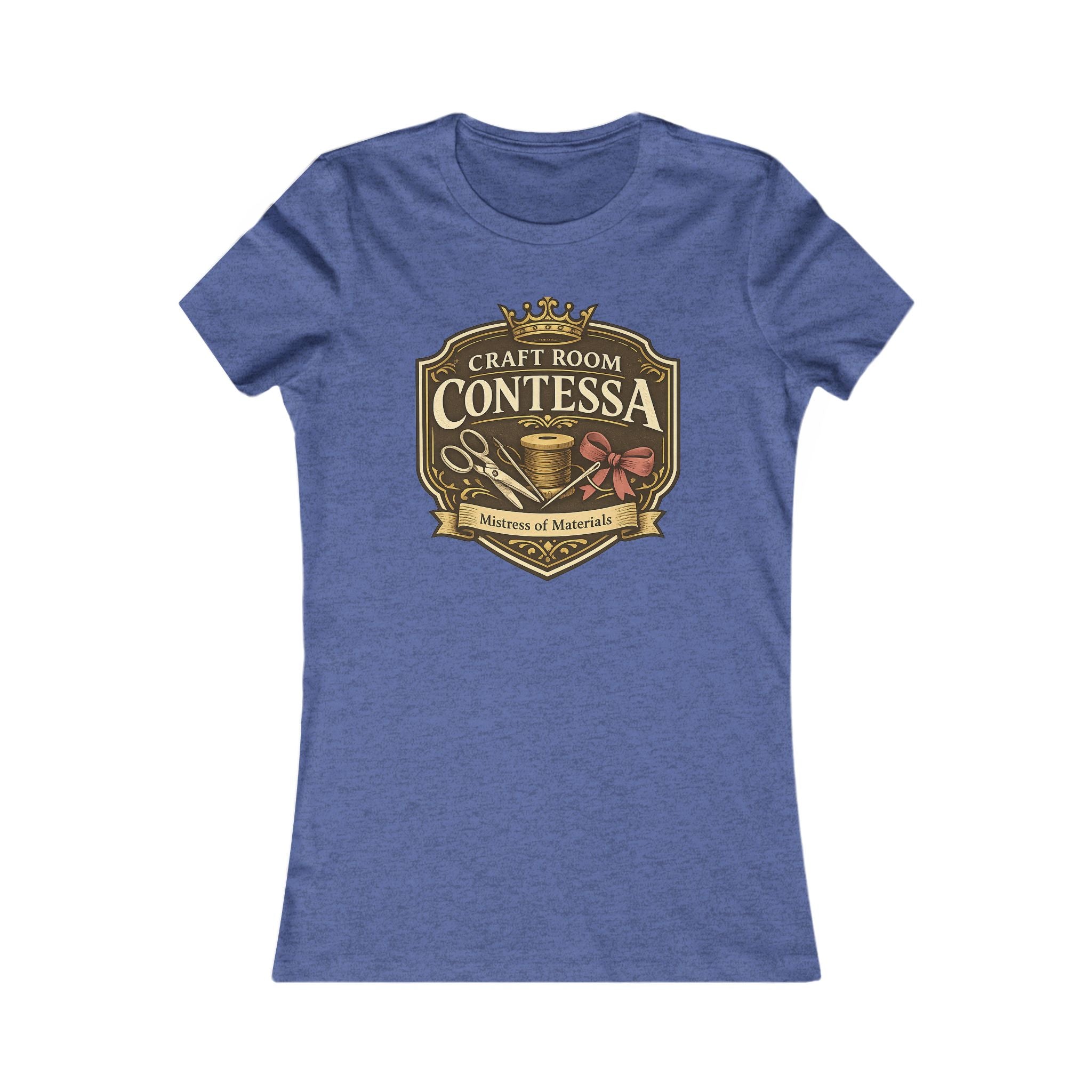 Contessa Craft Room Women's Tee — "It Was on Sale" Back Print