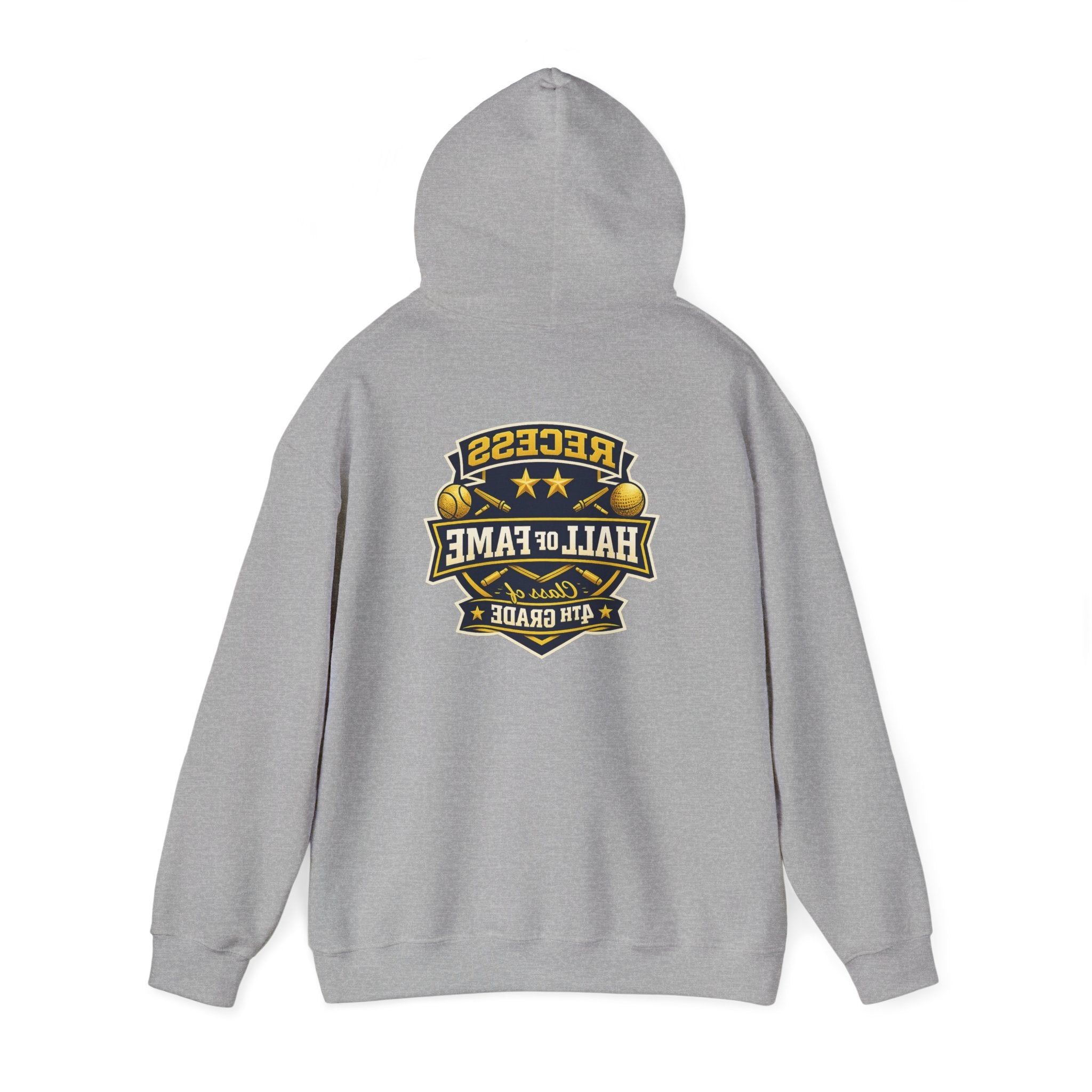 Recess Hall of Fame Hoodie -- Class of 4th Grade