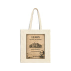 Lear's Estate Planning Canvas Carryall -- Vintage Literary Humor