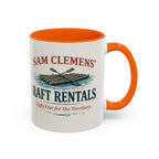 Sam Clemens' Raft Rental Mug