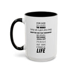 John 3:16 Coffee Mug — The Foundation Collection (15oz)