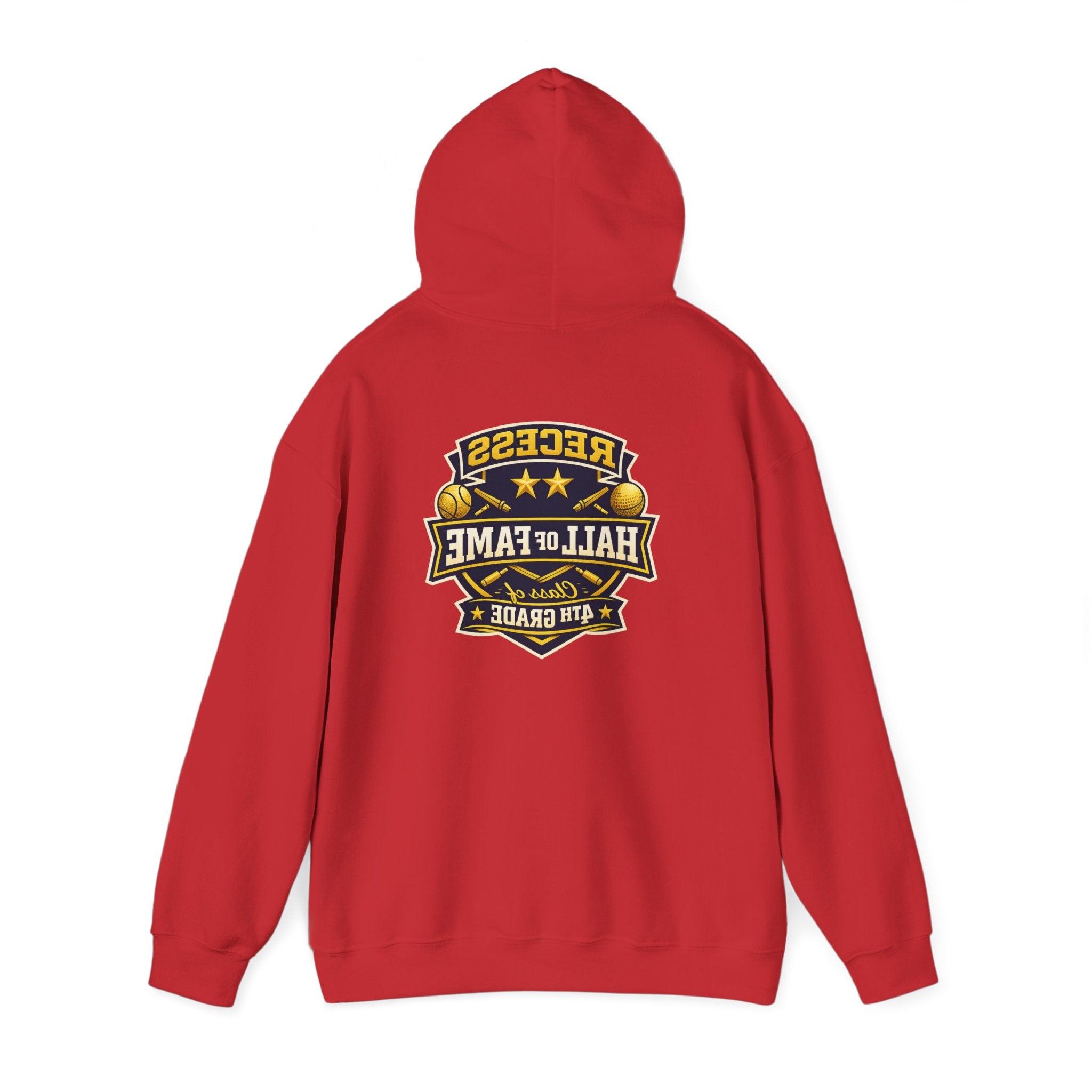 Recess Hall of Fame Hoodie -- Class of 4th Grade