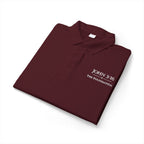 John 3:16 — Embroidered Polo  The Foundation Collection