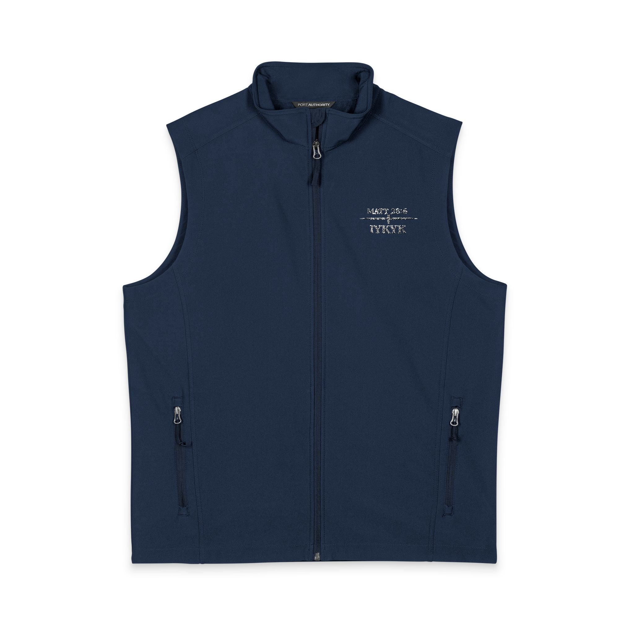 Matt 28:6.  IYKYK.  He is risen. Men's Soft Shell Vest — Lightweight Windproof Outdoor Layer
