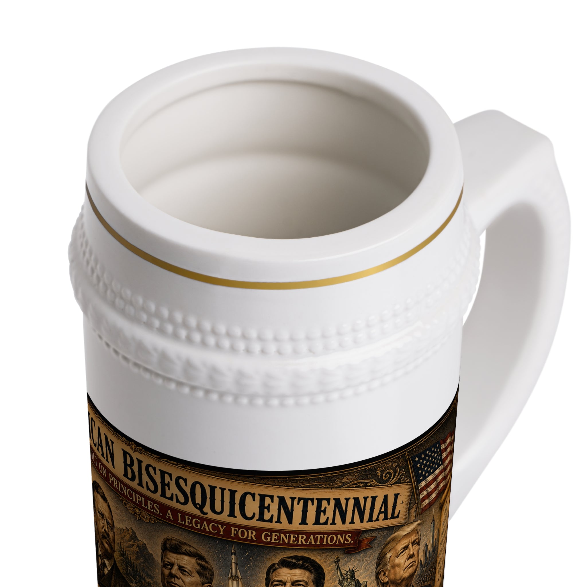 The American Bisesquicentennial Stein:  1776–2026 • A Commemorative Edition from Bard & Beyond