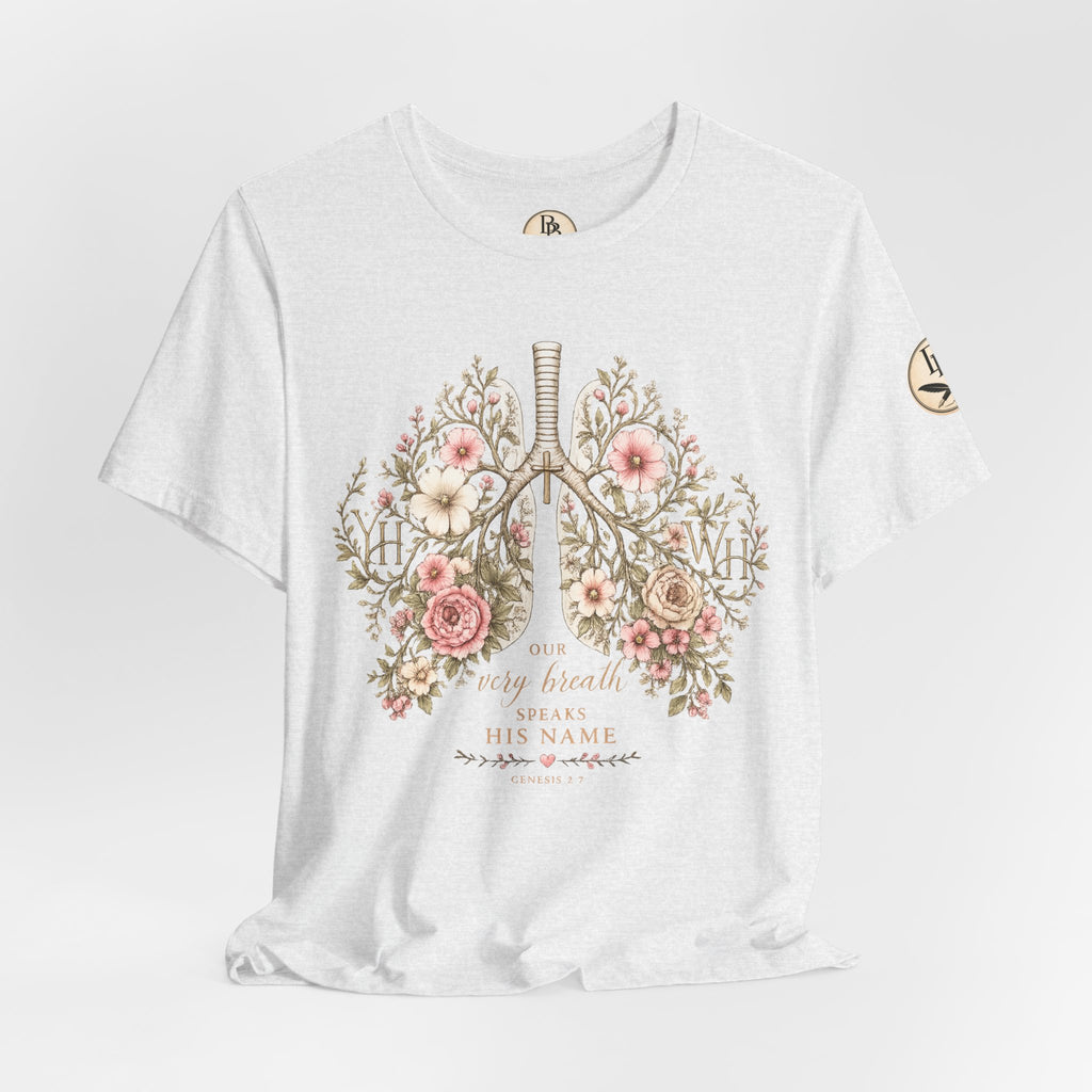 Every Breath Speaks His Name -- Genesis 2:7 (Botanical Lung Design)