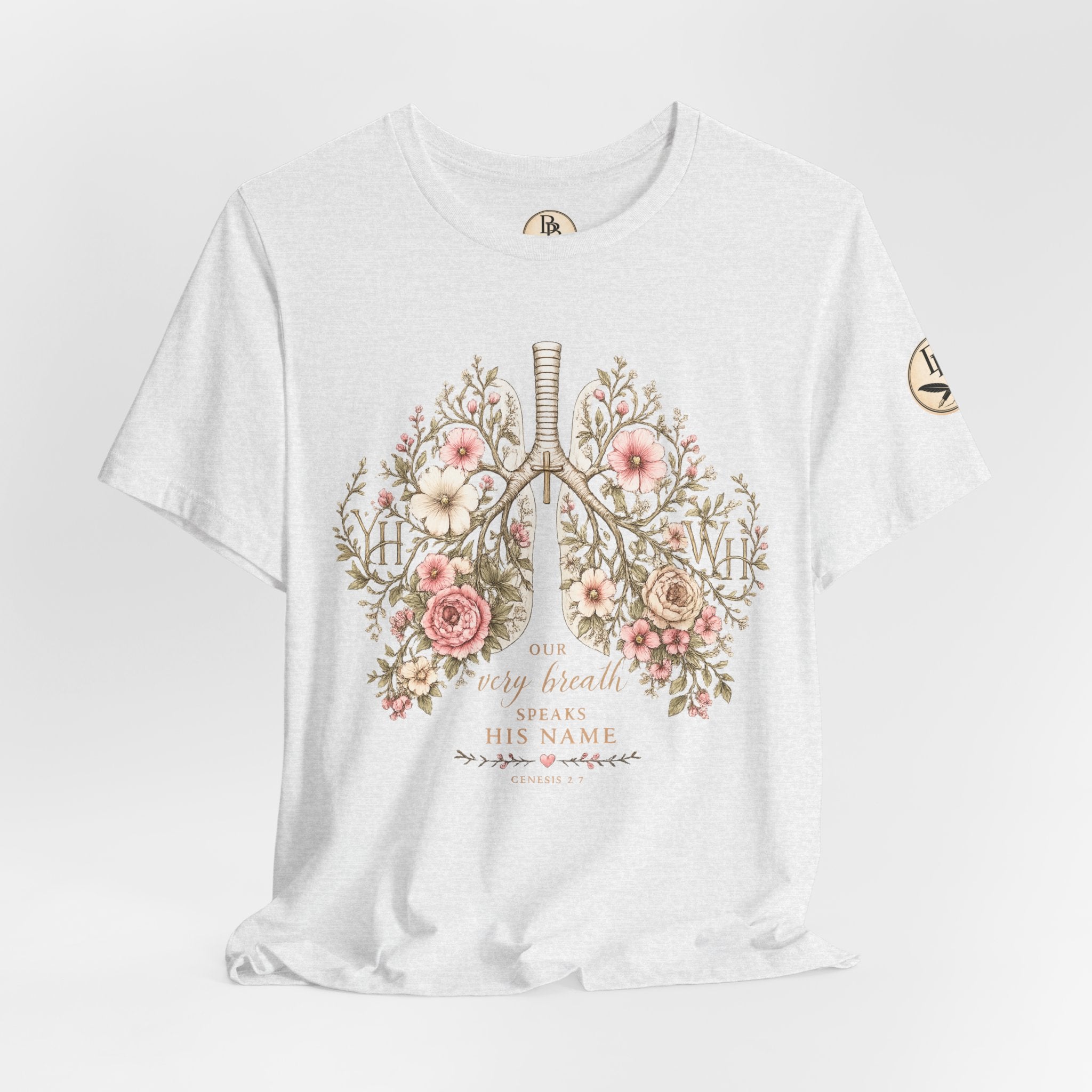 Every Breath Speaks His Name -- Genesis 2:7 (Botanical Lung Design)