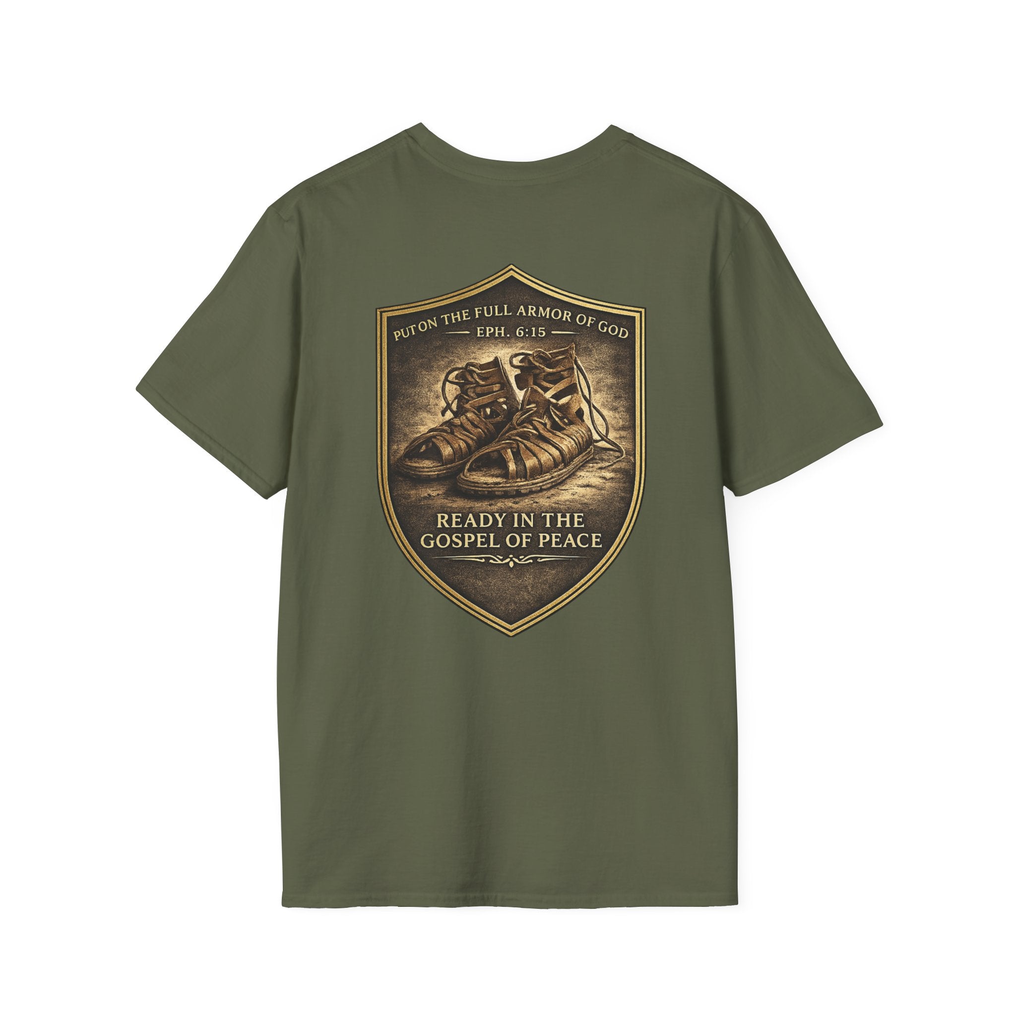 The Armor — Ephesians 6:15 — In Plain Clothes Tee