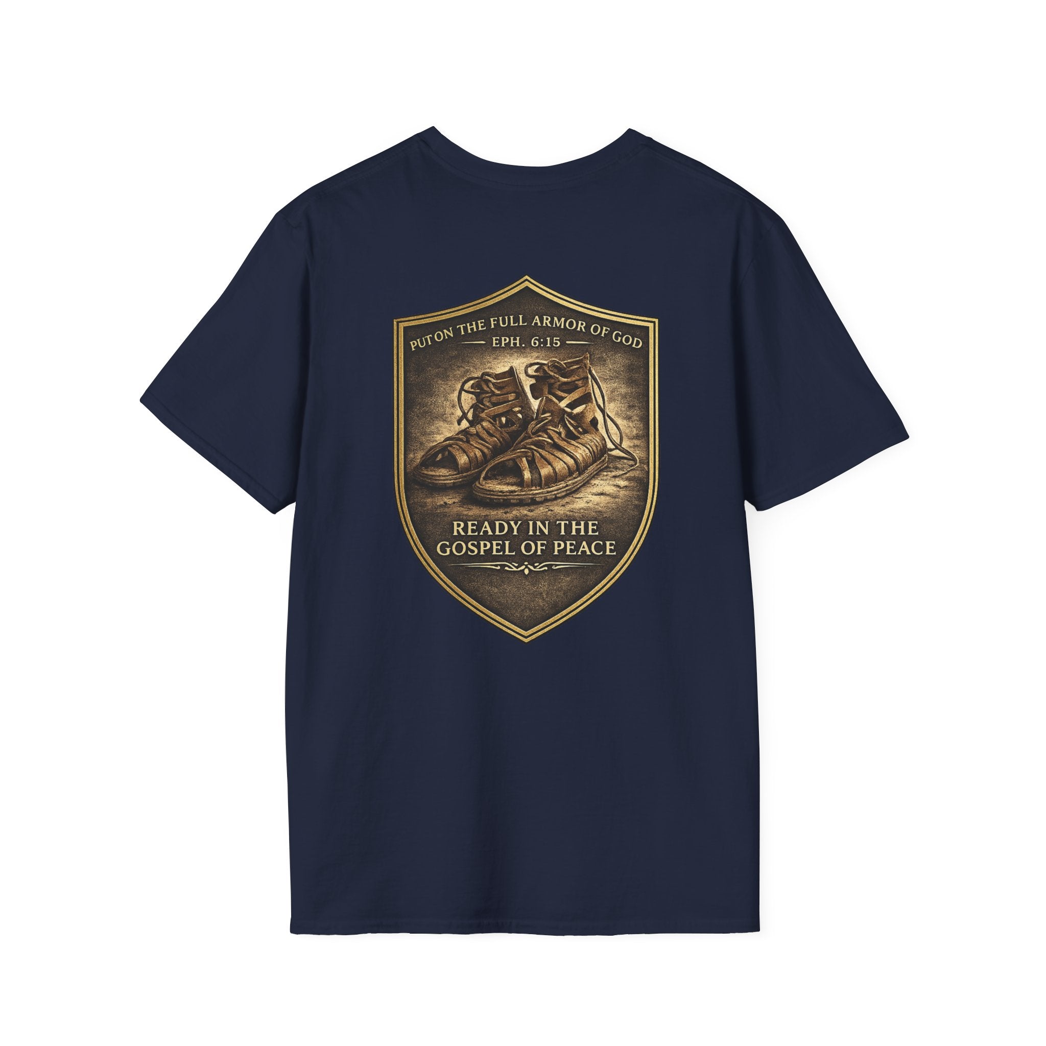 The Armor — Ephesians 6:15 Tee   In Plain Clothes | Softstyle Shirt