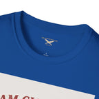 Sam Clemens’ Raft Rentals T-Shirt – Vintage Literary Humor Tee