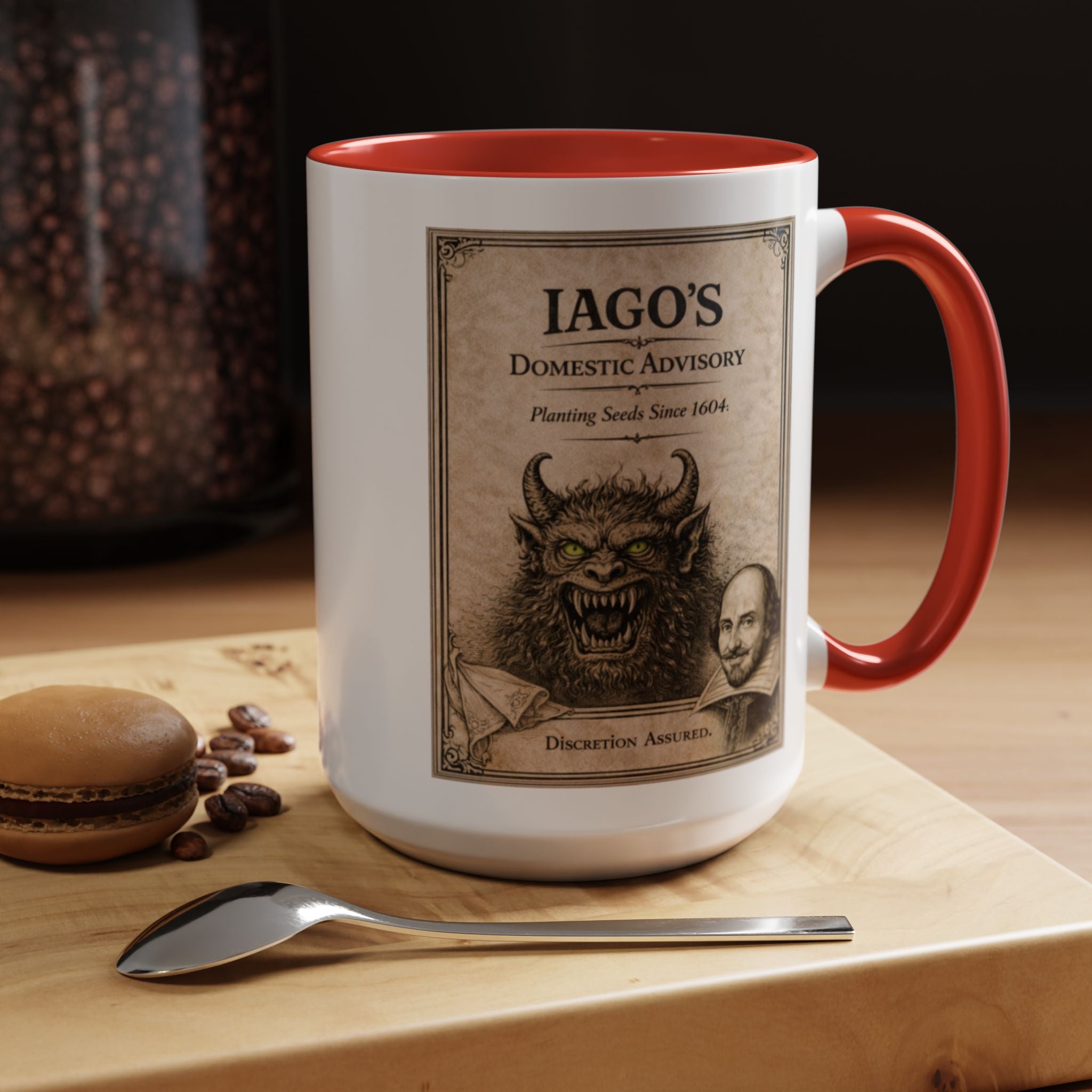Iago’s Domestic Advisory Coffee Mug