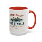Sam Clemens' Raft Rental Mug
