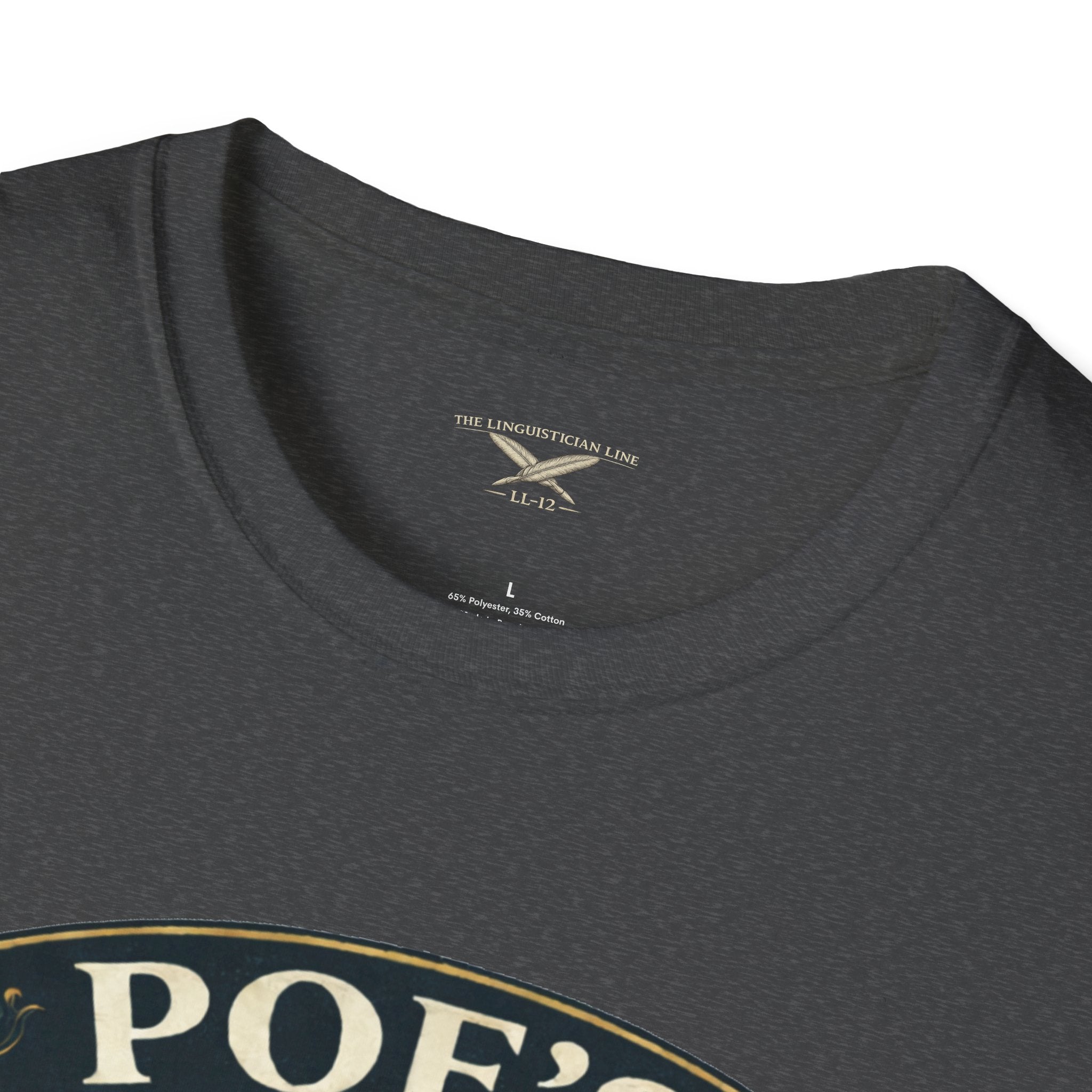Poe’s Bird Sanctuary T-Shirt – Vintage Literary Humor Tee