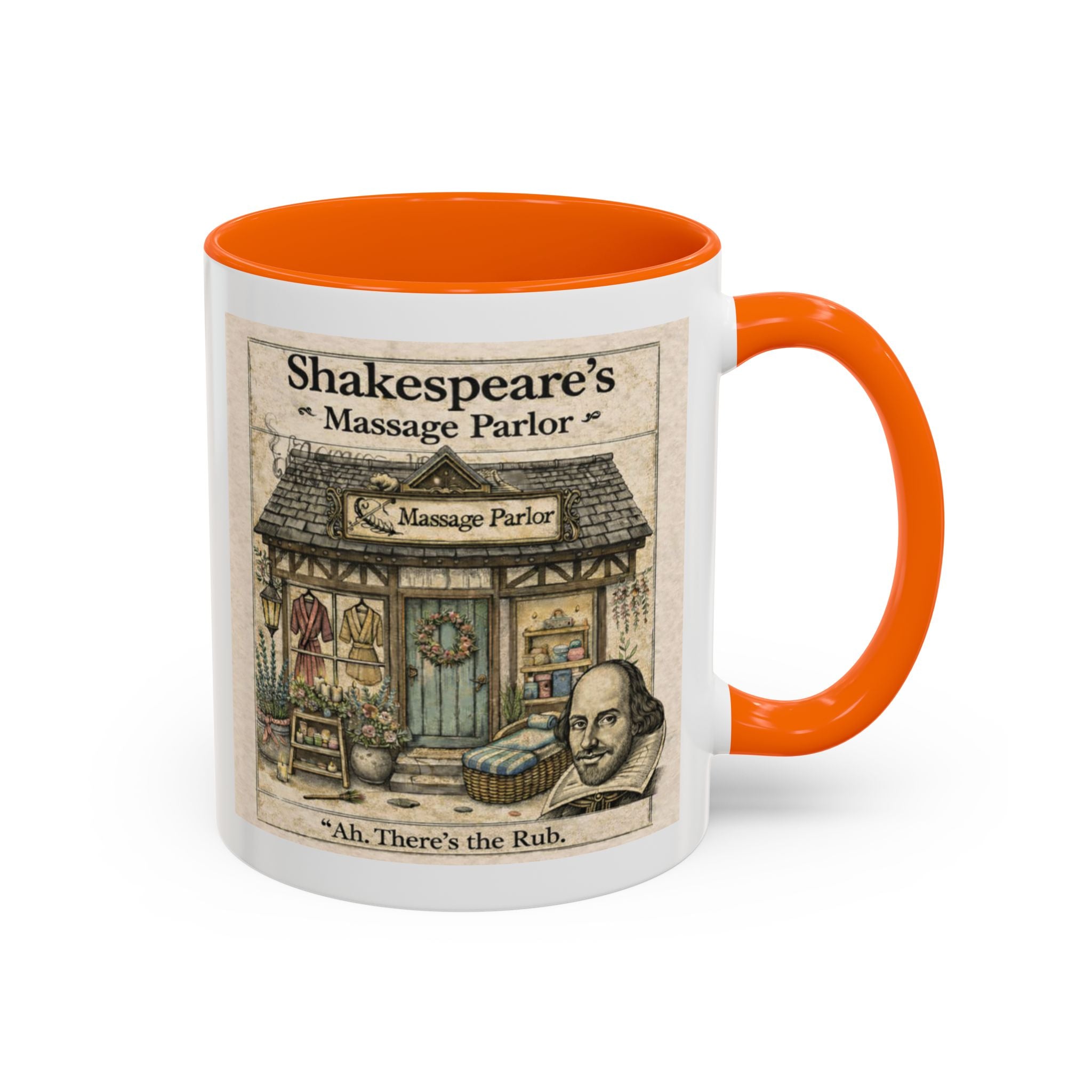 Shakespeare's Massage Parlor Mug