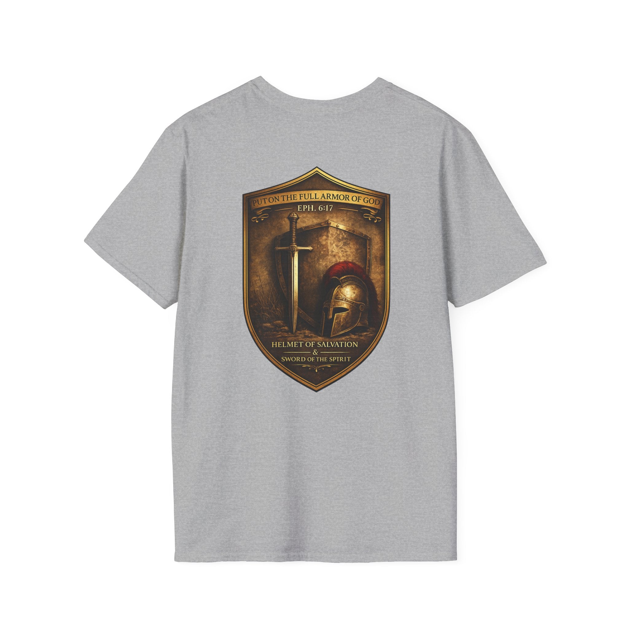 The Armor — Ephesians 6:17 Tee      Helmet of Salvation & Sword of the Spirit | In Plain Clothes