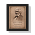 Douglass -- Framed Vintage Literary Print -- The Author's Gallery
