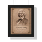 Douglass -- Framed Vintage Literary Print -- The Author's Gallery