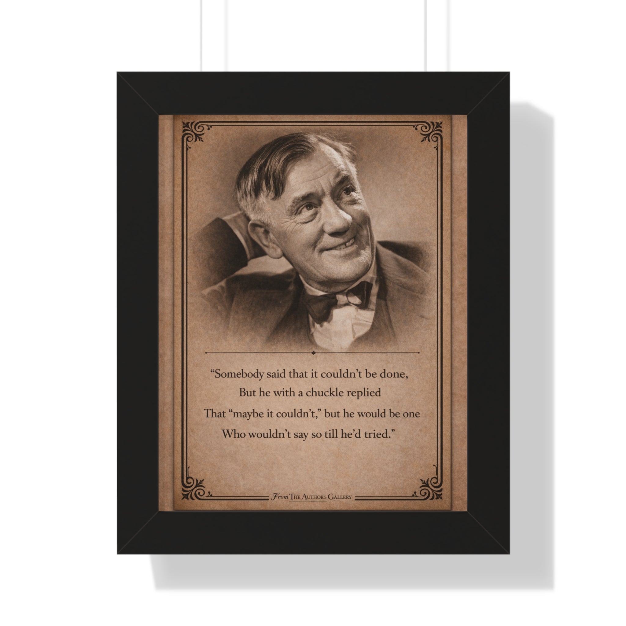 Guest -- Framed Vintage Literary Print -- The Author's Gallery