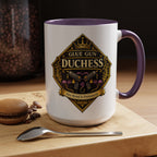 Glue Gun Duchess Coffee Mug — "Her Bond Is Permanent" Accent Ceramic Mug