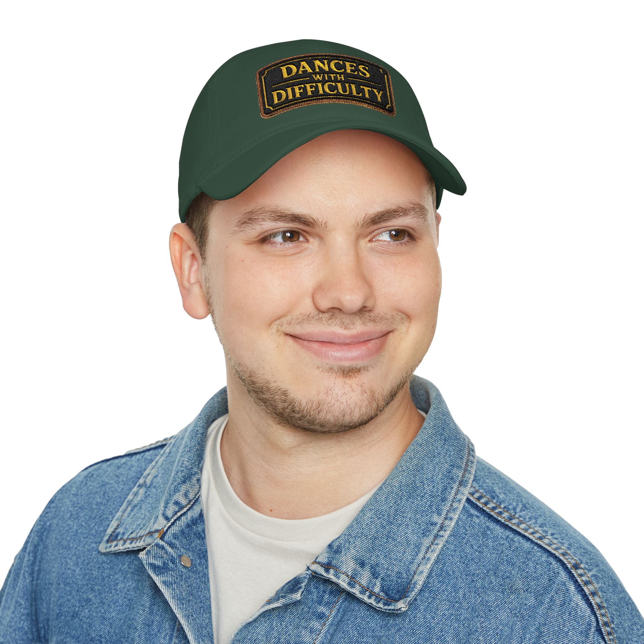 Dances With Difficulty™ Heritage Patch Hat -- A Celebrating Mediocrity Original from Bard & Beyond