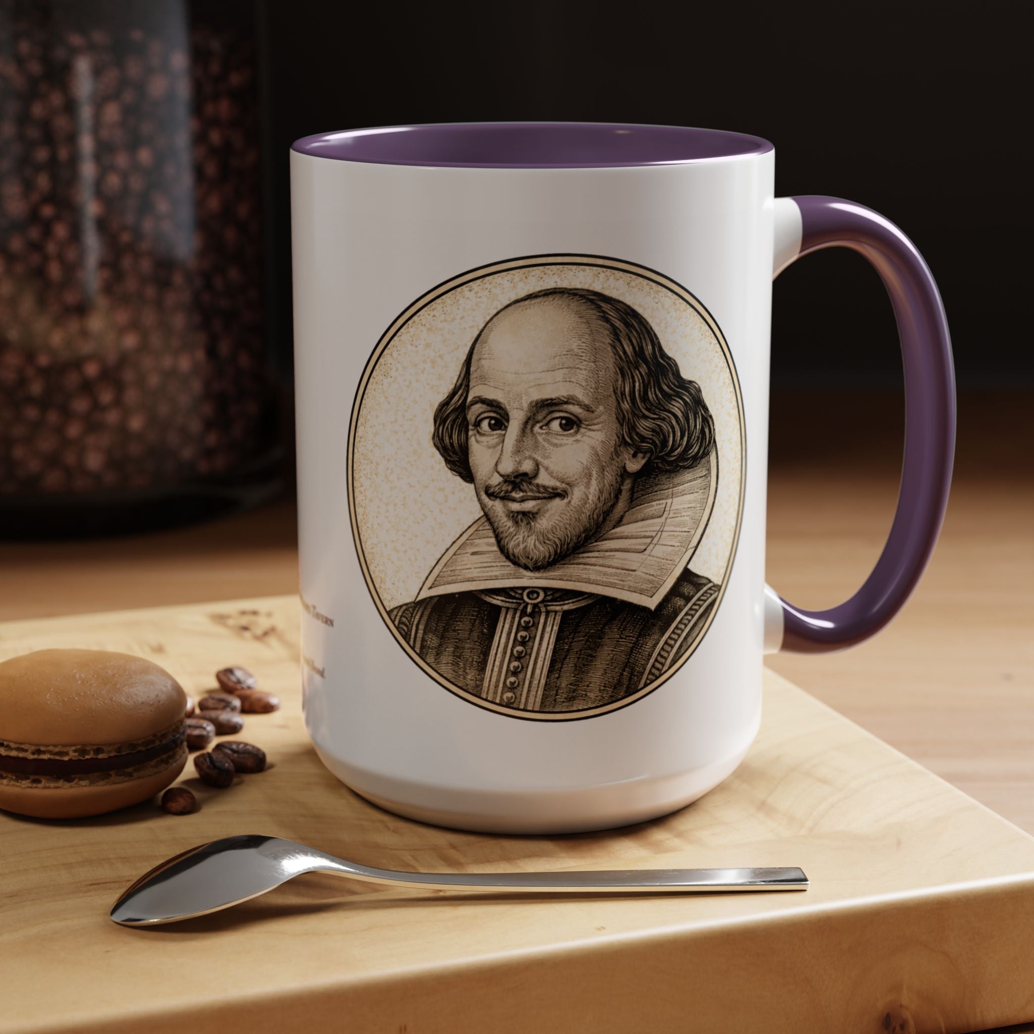 Shakespeare -- The Bard & Ol Bill -- Ceramic Mug