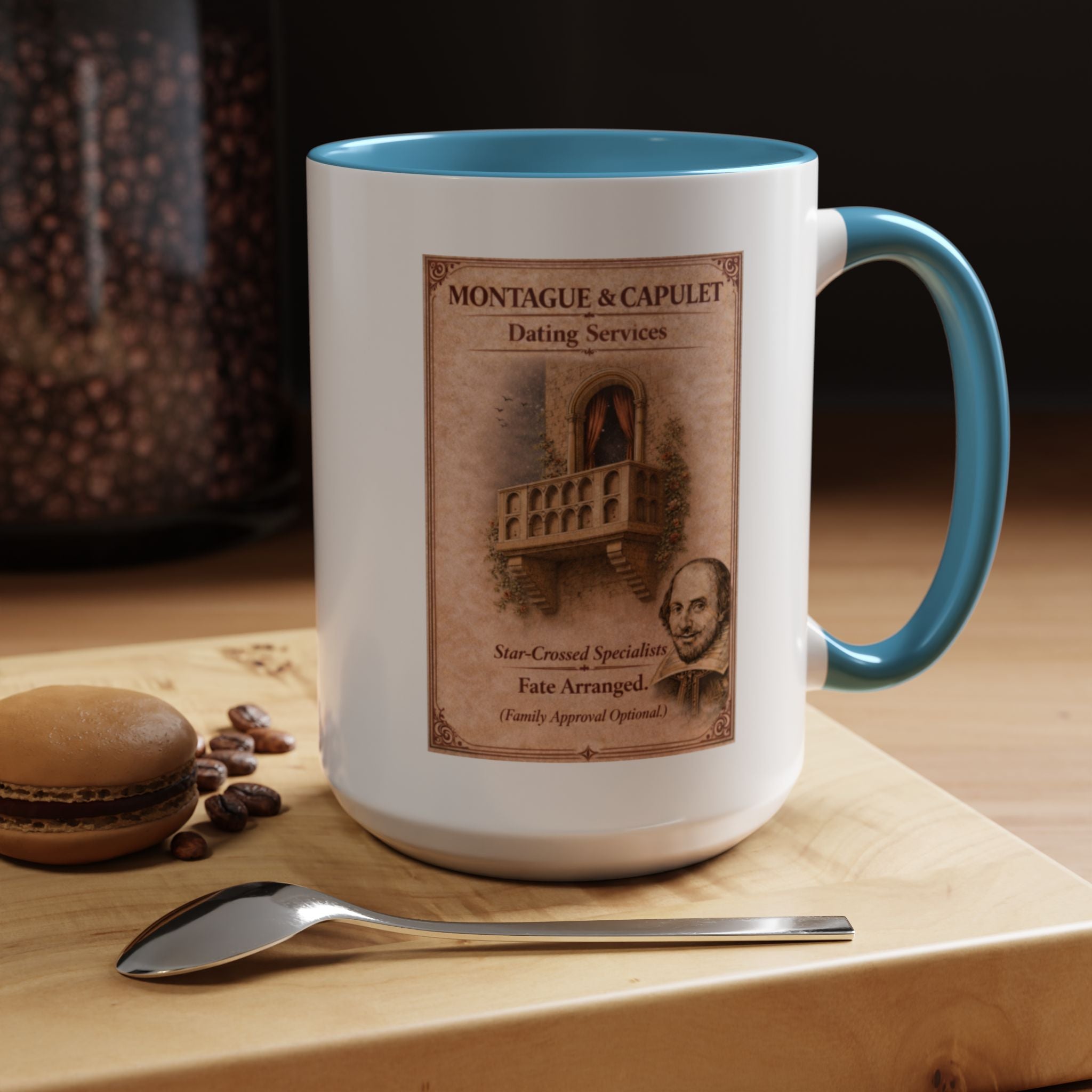 Montague & Capulet Dating Services Mug