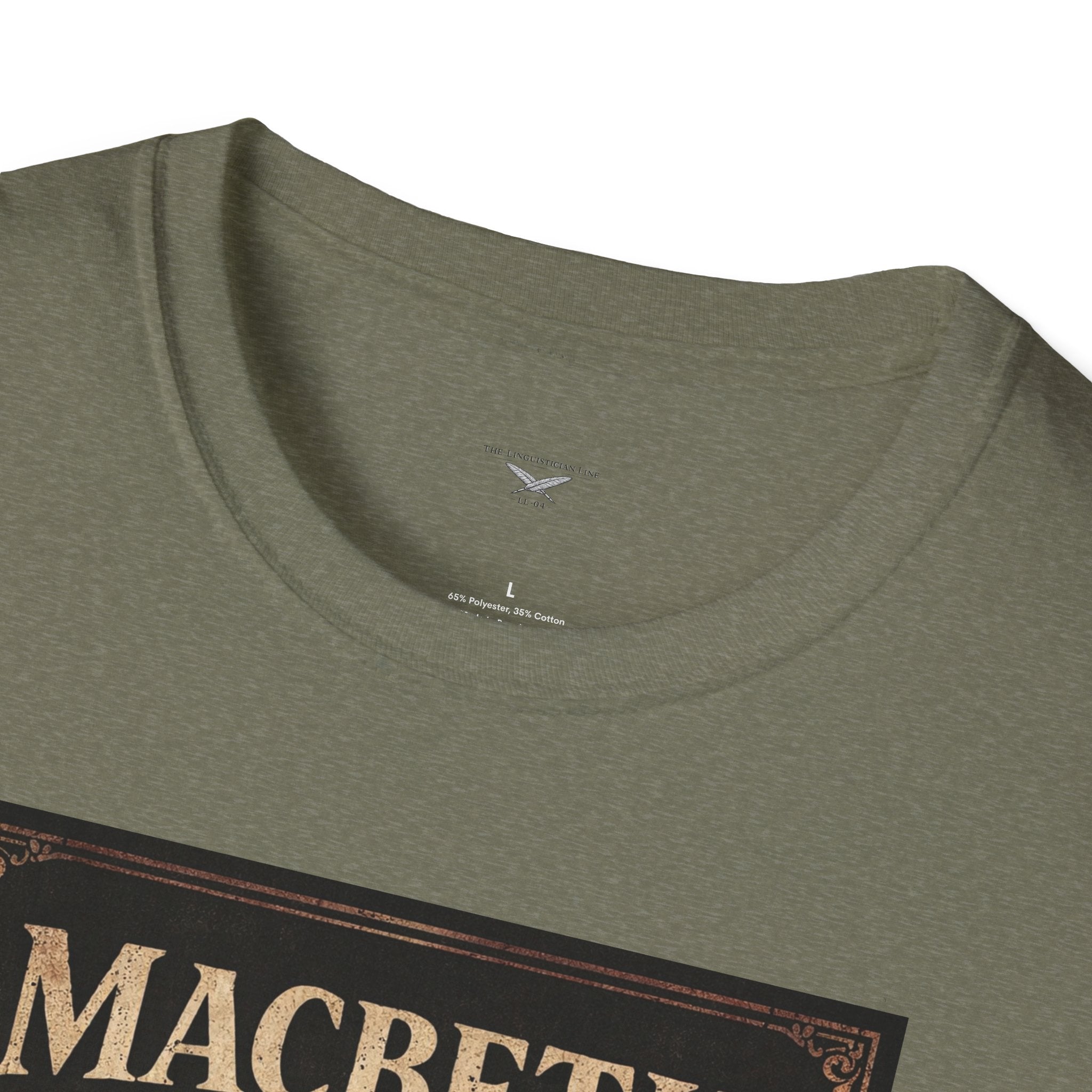 Macbeth Rug & Carpet Restoration T-Shirt — Vintage Literary Humor Tee