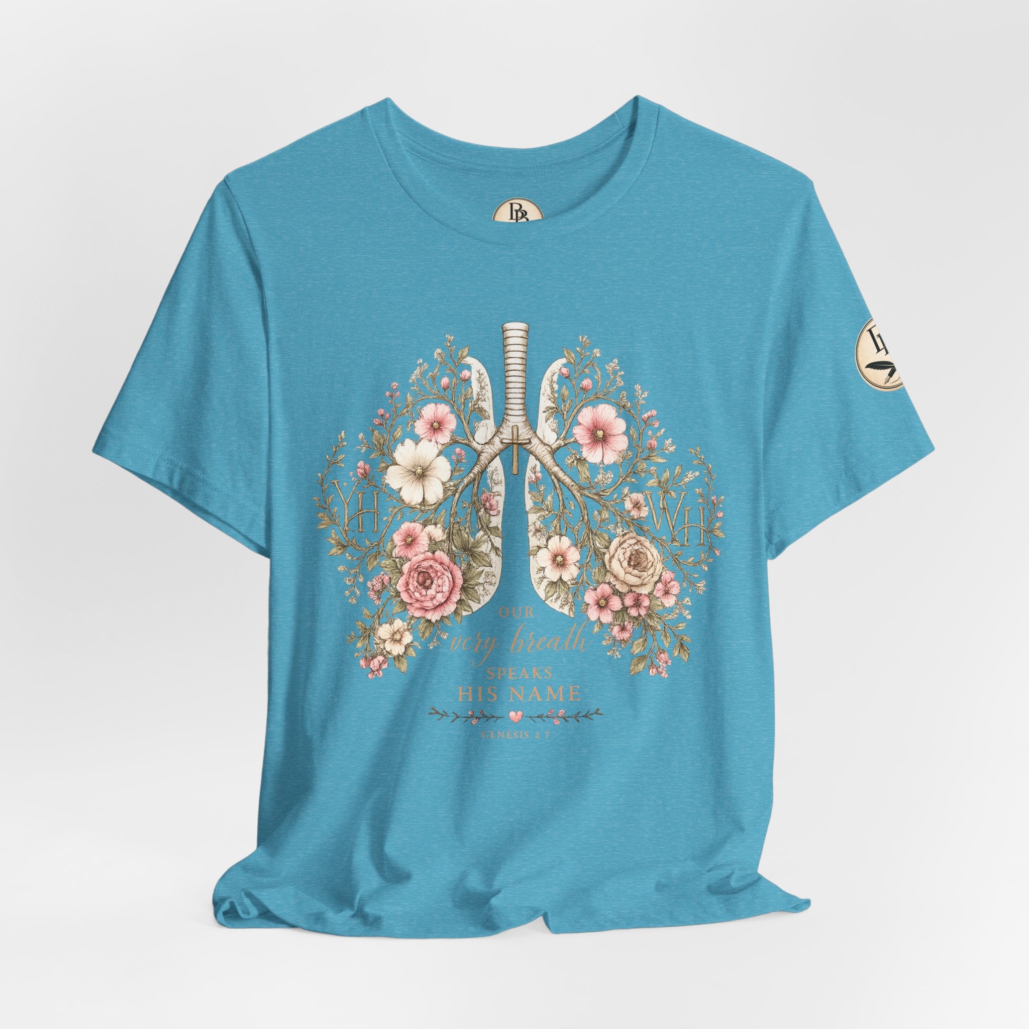 Every Breath Speaks His Name -- Genesis 2:7 (Botanical Lung Design)