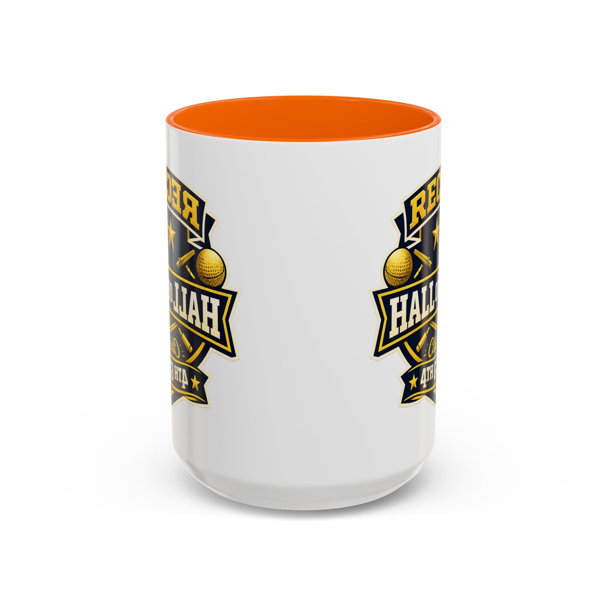 Recess Hall of Fame Coffee Mug — Class of 4th Grade Accent Mug (11/15oz)