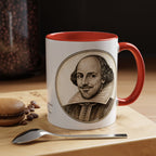 Shakespeare -- The Bard & Ol Bill -- Ceramic Mug