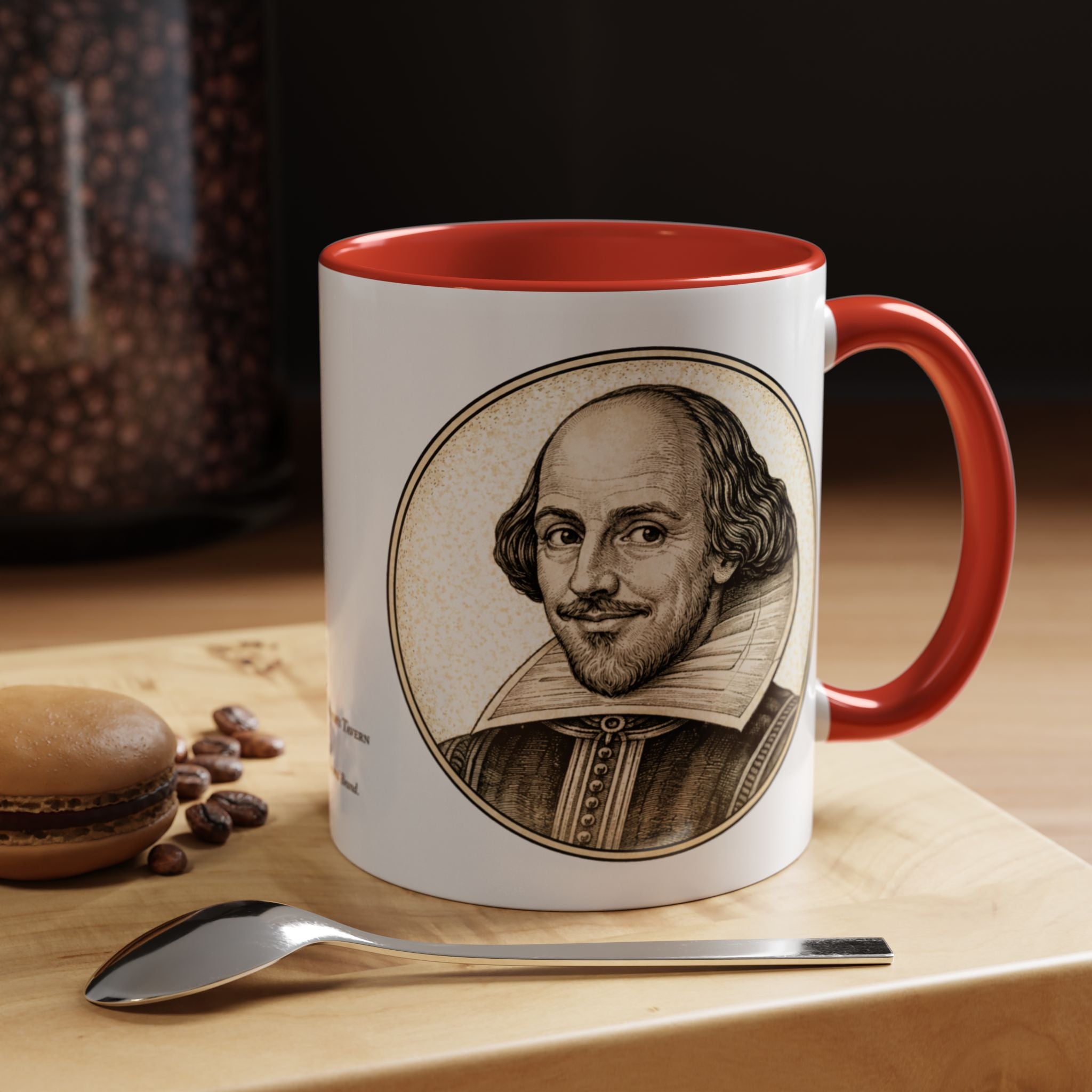 Shakespeare -- The Bard & Ol Bill -- Ceramic Mug
