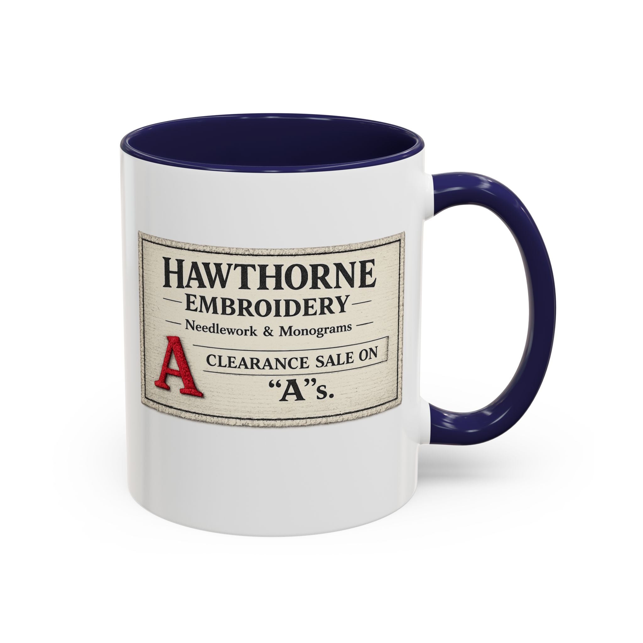 Hawthorne Embroidery Mug