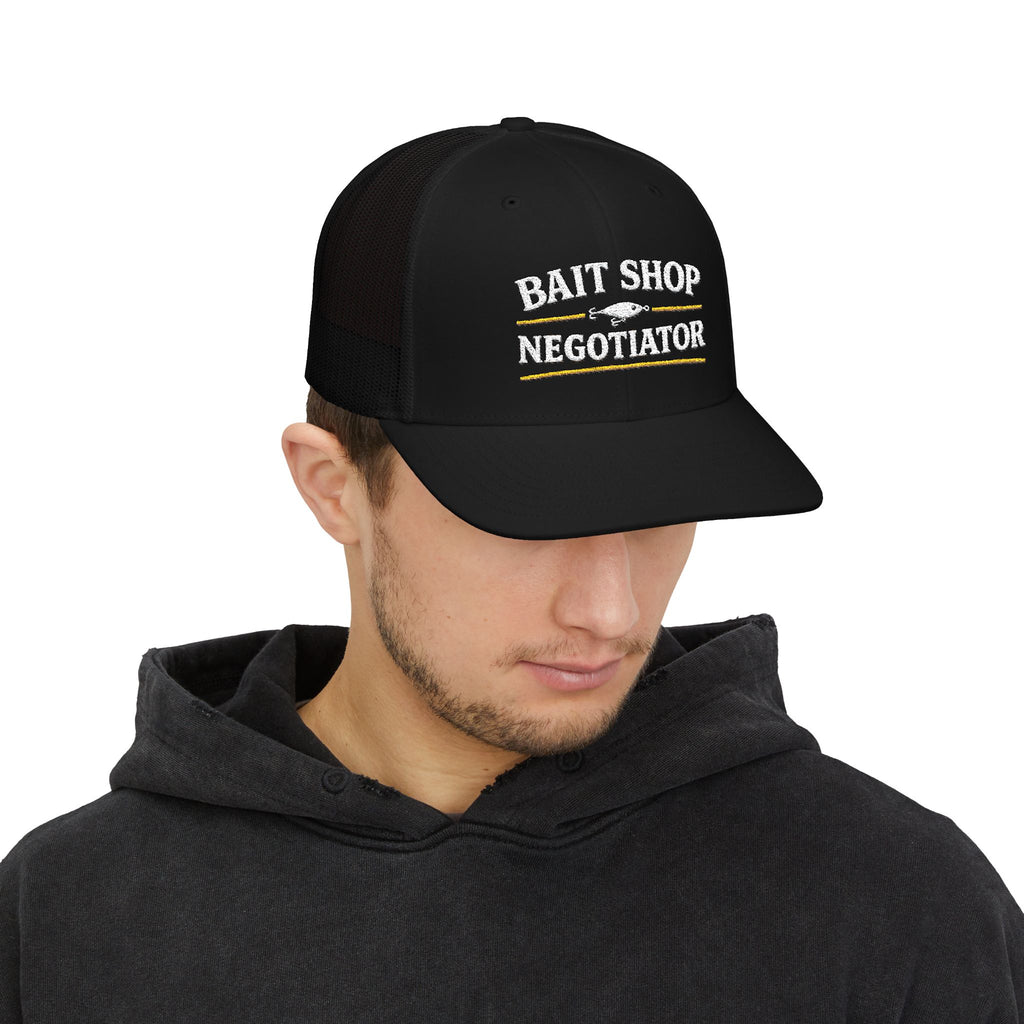 Bait Shop Negotiator — Richardson 112 Trucker Hat