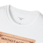 Montague & Capulet Dating Services T-Shirt – Vintage Literary Humor Tee