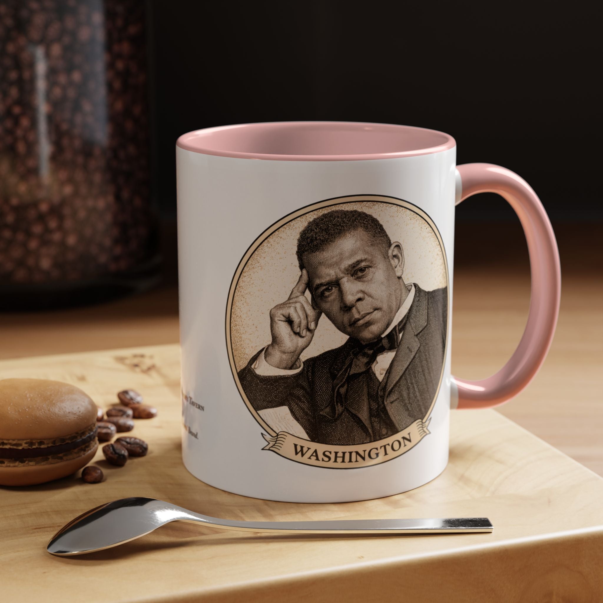 Washington -- The Thinker & Booker -- Ceramic Mug