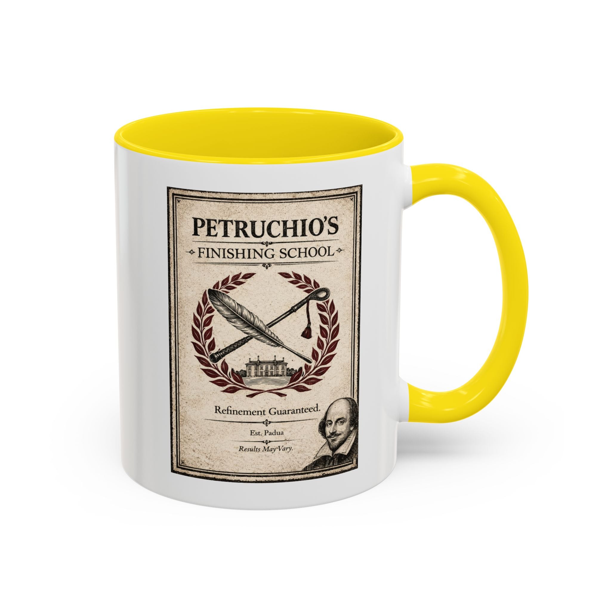 Petruchio's Finishing School Mug
