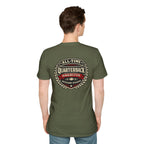 All-Time Quarterback Emeritus T-Shirt — Backyard Division Football Tee