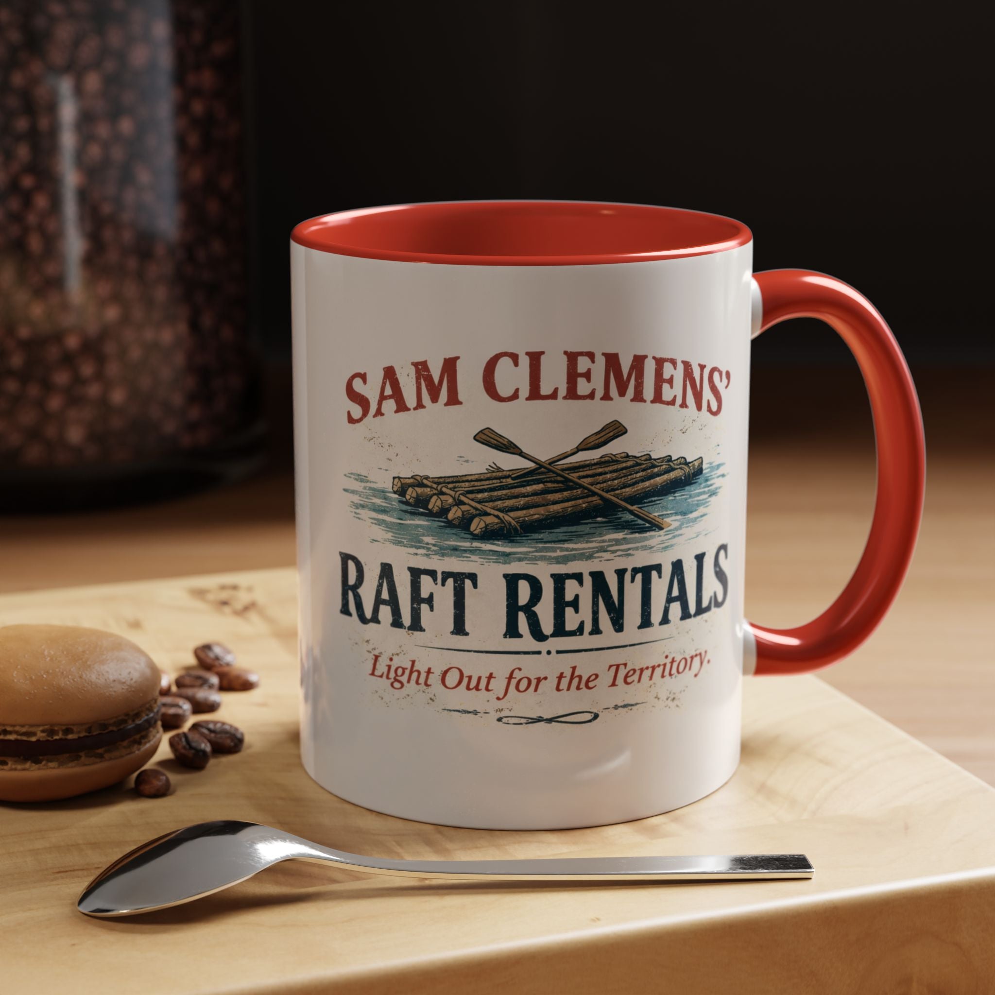Sam Clemens' Raft Rental Mug