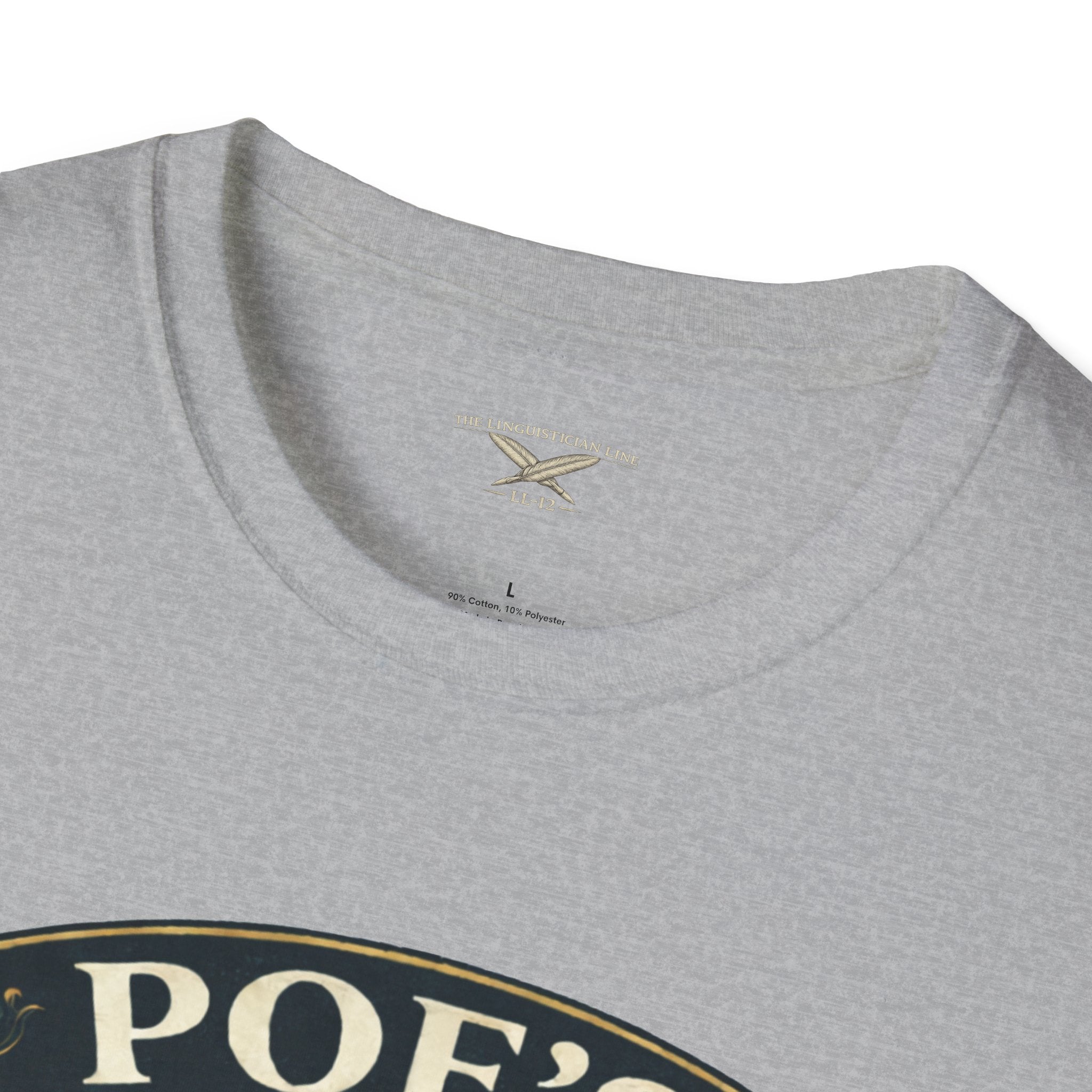 Poe’s Bird Sanctuary T-Shirt – Vintage Literary Humor Tee