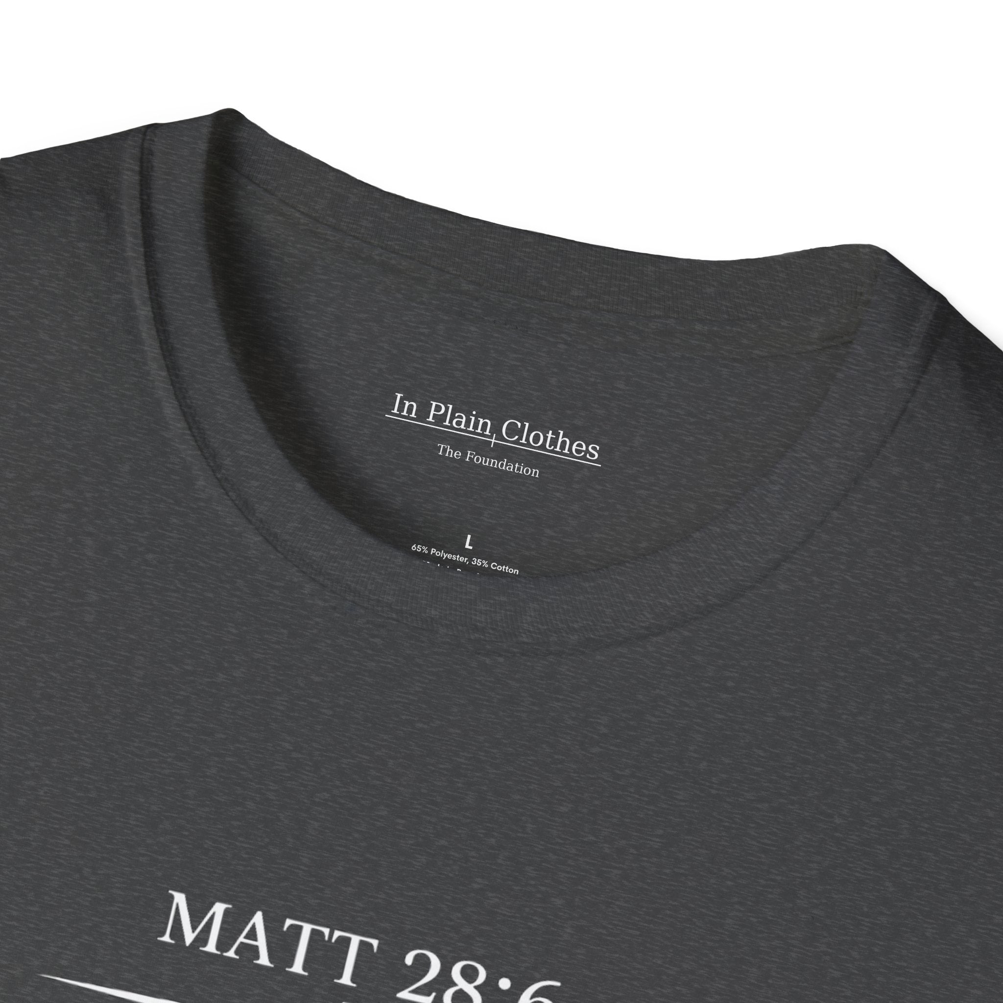 The Foundation — Matthew 28:6 — “The Promise” Tee