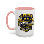 Recess Hall of Fame Coffee Mug — Class of 4th Grade Accent Mug (11/15oz)