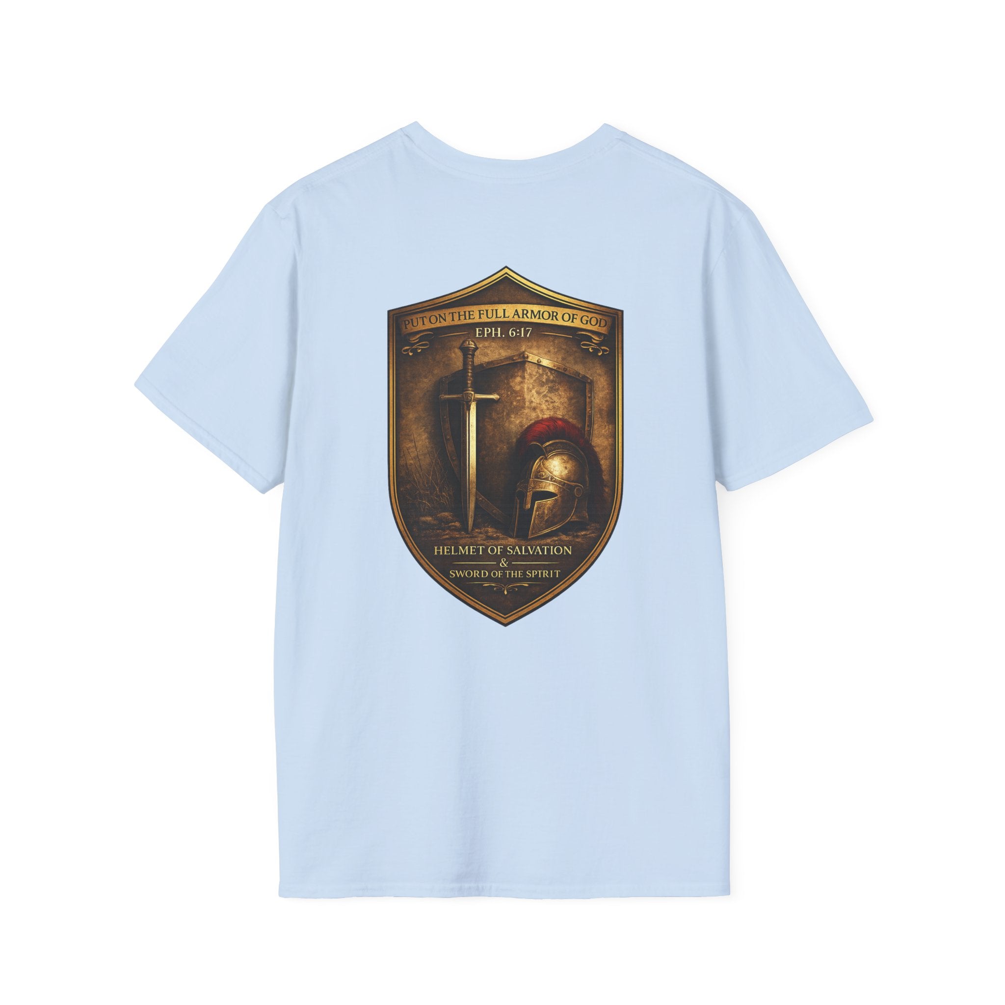 The Armor — Ephesians 6:17 Tee      Helmet of Salvation & Sword of the Spirit | In Plain Clothes
