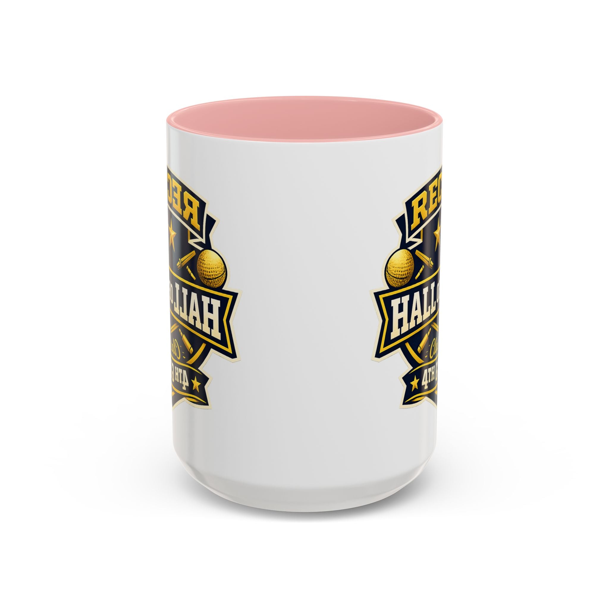 Recess Hall of Fame Coffee Mug — Class of 4th Grade Accent Mug (11/15oz)