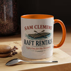 Sam Clemens' Raft Rental Mug
